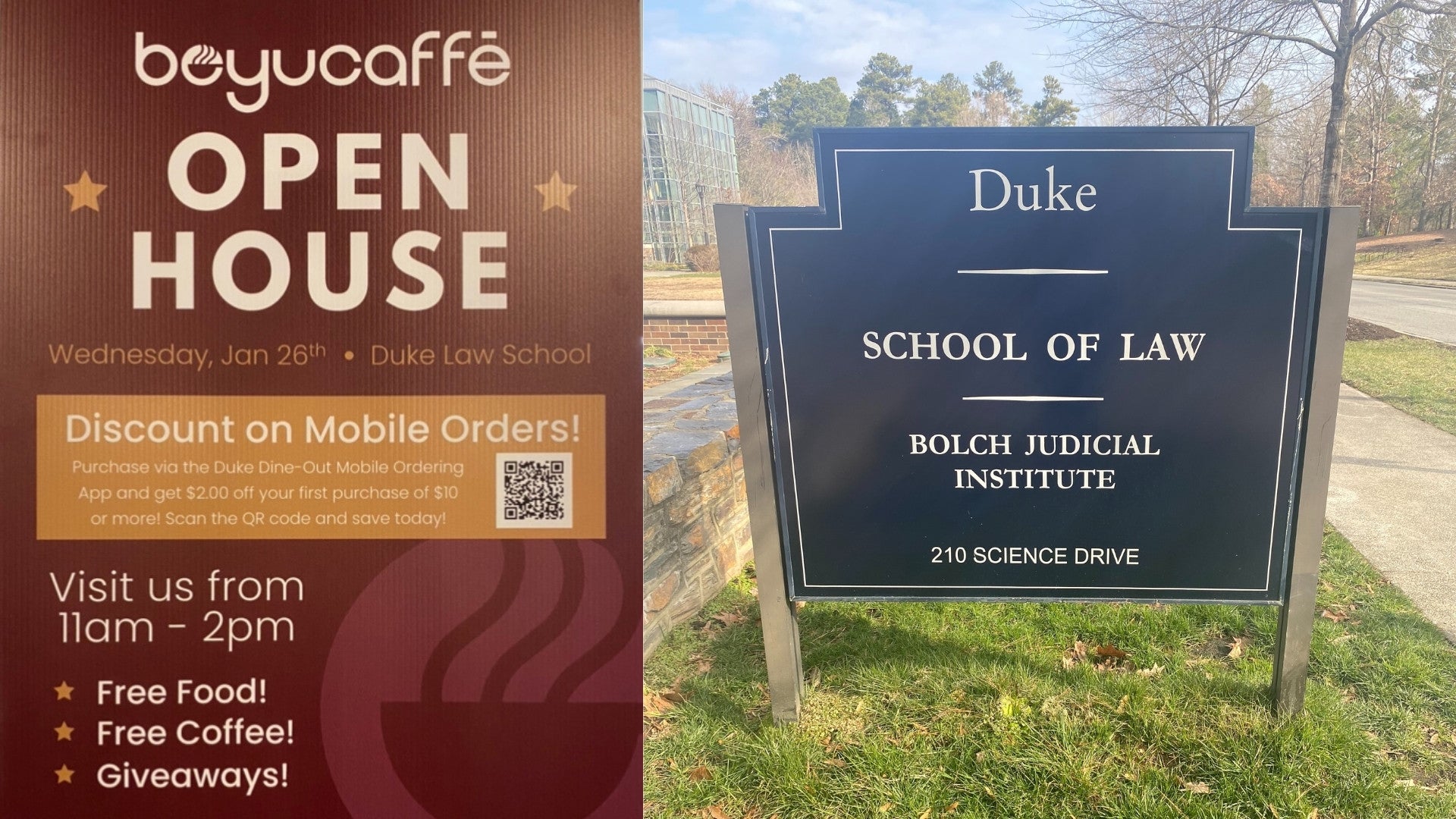 Beyu Caffé Celebrates New Location at Duke Law School