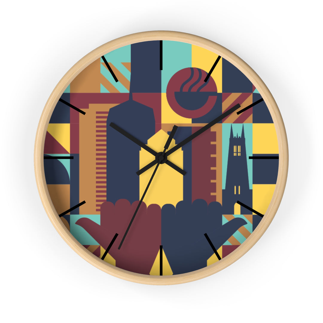 Time to be Bold Wall Clock