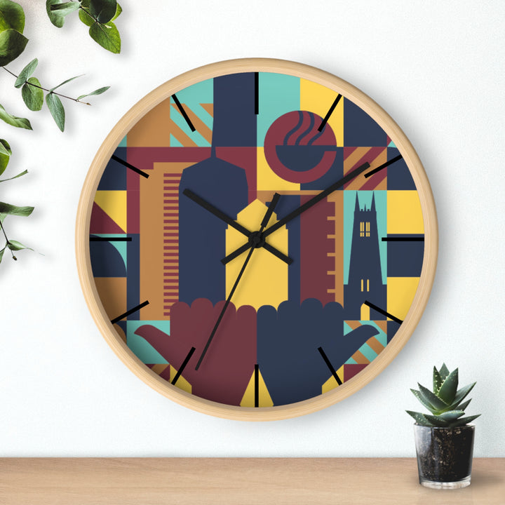 Time to be Bold Wall Clock